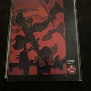 DC Comics Book One with Bold Red and Black Cover